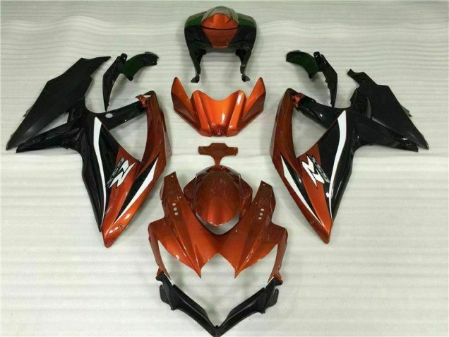 2008-2010 Red Black Suzuki GSXR 600/750 Plastics Fairing Kits 2008-2010 Red Black Suzuki GSXR 600/750 Plastics Fairing Kits