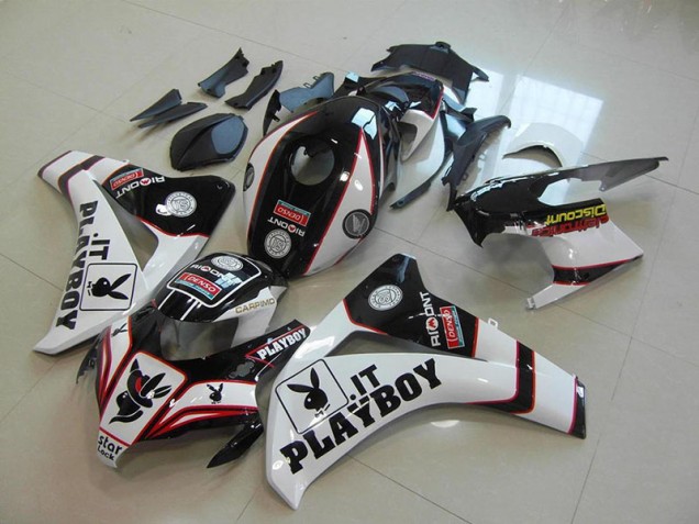 2008-2011 Black Playboy Honda CBR1000RR Fairings 2008-2011 Black Playboy Honda CBR1000RR Fairings