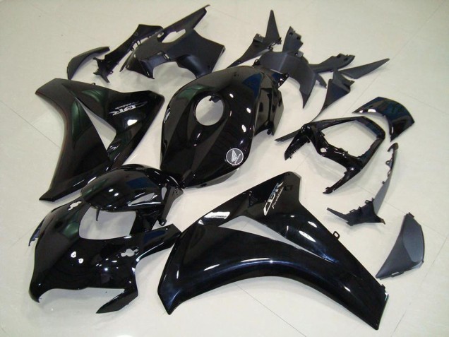 2008-2011 Glossy Black Chrome Decals Honda CBR1000RR Fairings 2008-2011 Glossy Black Chrome Decals Honda CBR1000RR Fairings
