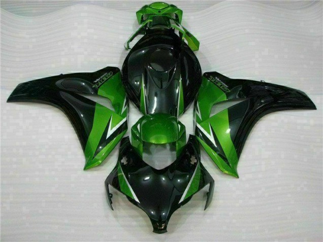 2008-2011 Green Black Honda CBR1000RR Fairings 2008-2011 Green Black Honda CBR1000RR Fairings