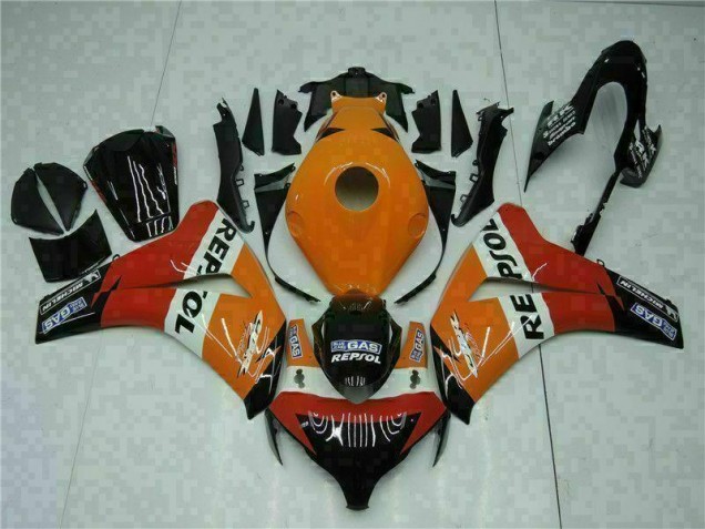 2008-2011 Orange Honda CBR1000RR Abs Fairing & Bodywork