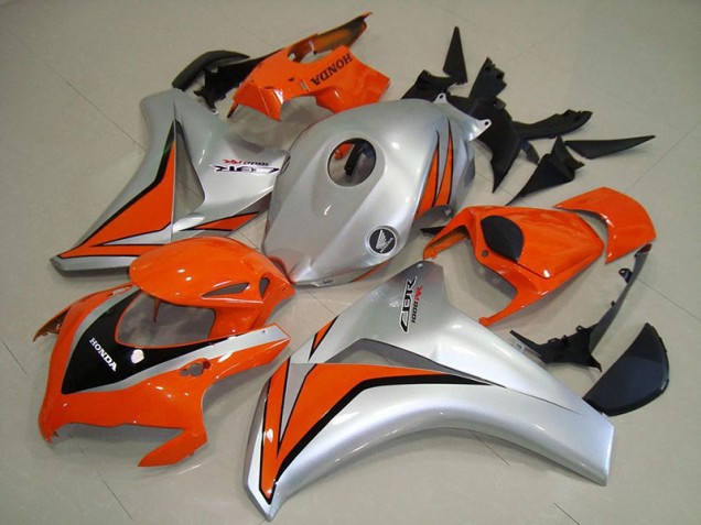 2008-2011 Orange Silver Honda CBR1000RR Fairings 2008-2011 Orange Silver Honda CBR1000RR Fairings
