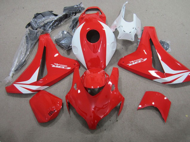 2008-2011 Red White Fireblade Honda CBR1000RR Fairings 2008-2011 Red White Fireblade Honda CBR1000RR Fairings