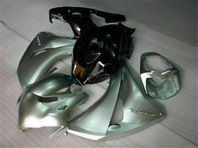 2008-2011 Silver Black Honda CBR1000RR Fairings 2008-2011 Silver Black Honda CBR1000RR Fairings