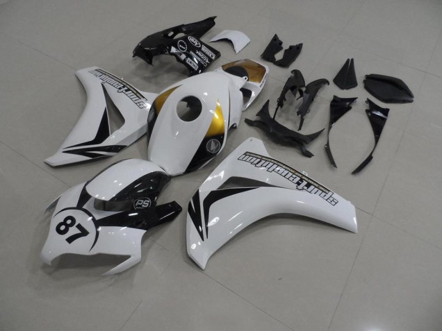 2008-2011 White and Black 87 Honda CBR1000RR Fairings 2008-2011 White and Black 87 Honda CBR1000RR Fairings