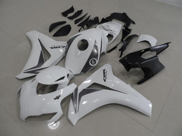 2008-2011 White and Grey Honda CBR1000RR Fairings 2008-2011 White and Grey Honda CBR1000RR Fairings