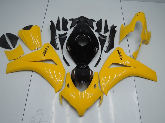 2008-2011 Yellow and Black Honda CBR1000RR Fairings 2008-2011 Yellow and Black Honda CBR1000RR Fairings