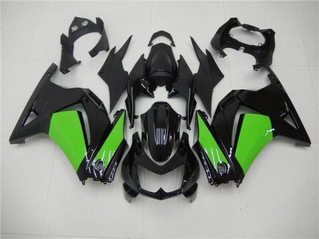 2008-2012 Black Green Kawasaki Ninja EX250 Fairings 2008-2012 Black Green Kawasaki Ninja EX250 Fairings