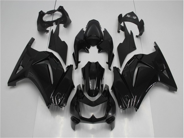 2008-2012 Glossy Black Kawasaki Ninja EX250 Fairings 2008-2012 Glossy Black Kawasaki Ninja EX250 Fairings