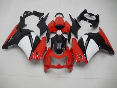 2008-2012 Red Black White Kawasaki Ninja EX250 Fairings