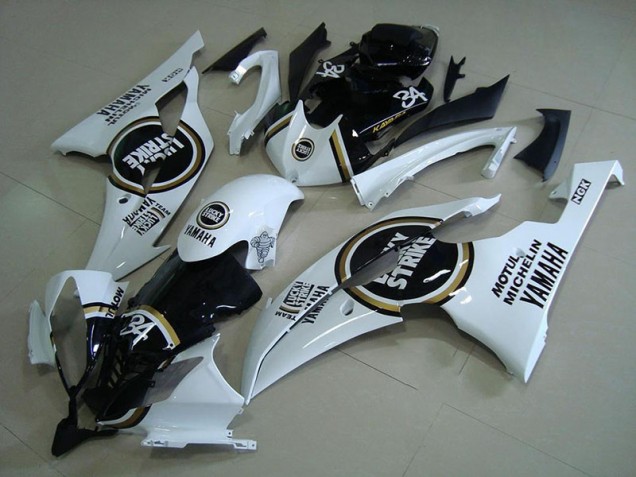 2008-2016 Black Lucky Strike Yamaha YZF R6 Fairings 2008-2016 Black Lucky Strike Yamaha YZF R6 Fairings