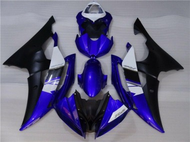 2008-2016 Blue Black Yamaha YZF R6 Fairings & Bodywork