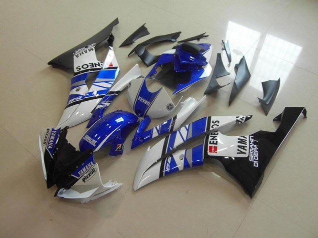 2008-2016 Blue White Eneos Yamaha YZF R6 Fairings 2008-2016 Blue White Eneos Yamaha YZF R6 Fairings
