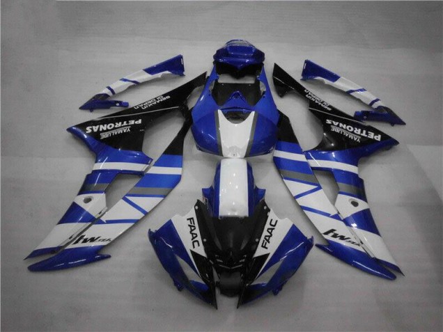 2008-2016 Blue White FAAC Yamaha YZF R6 Fairings