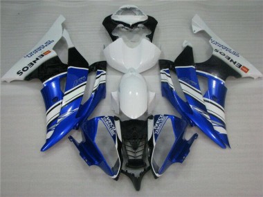 2008-2016 Blue White Yamaha YZF R6 Fairings