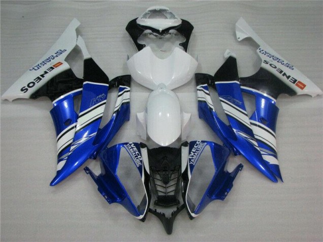 2008-2016 Blue White Yamaha YZF R6 Fairings 2008-2016 Blue White Yamaha YZF R6 Fairings