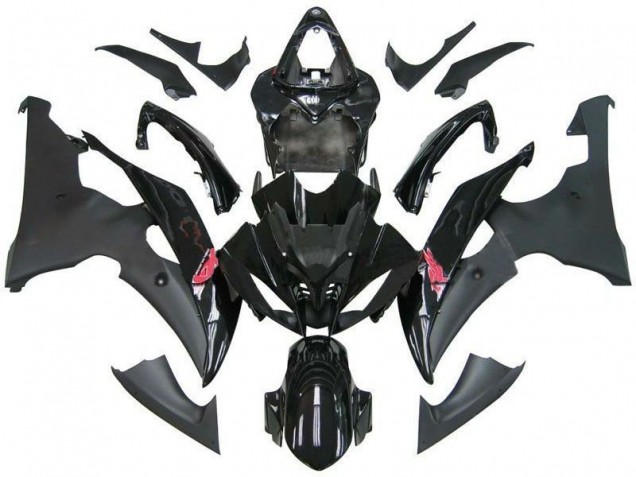 2008-2016 Contrast Black R6 Yamaha YZF R6 Fairings 2008-2016 Contrast Black R6 Yamaha YZF R6 Fairings