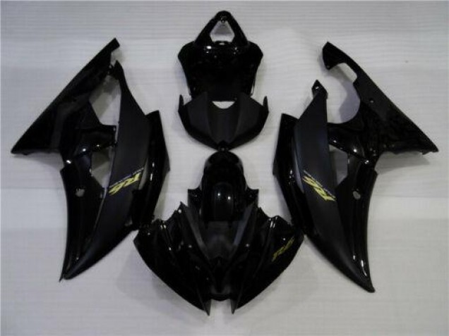 2008-2016 Glossy Matte Black Yamaha YZF R6 Fairings 2008-2016 Glossy Matte Black Yamaha YZF R6 Fairings