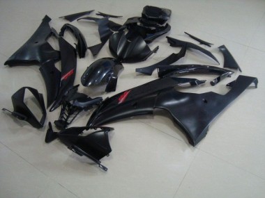 2008-2016 Matte Black Glossy Black Yamaha YZF R6 Fairings