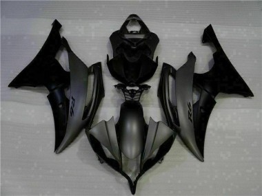 2008-2016 Matte Black Yamaha YZF R6 Fairings & Bodywork