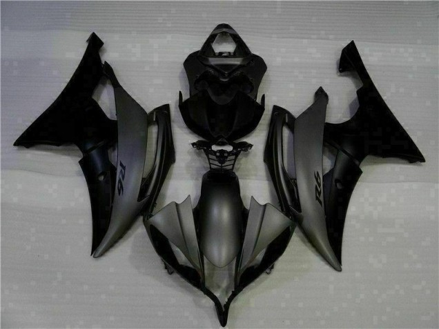 2008-2016 Matte Black Yamaha YZF R6 Fairings & Bodywork 2008-2016 Matte Black Yamaha YZF R6 Fairings & Bodywork