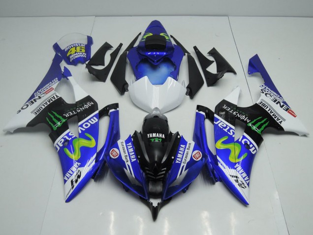 2008-2016 New Movistar Yamaha YZF R6 Fairings 2008-2016 New Movistar Yamaha YZF R6 Fairings