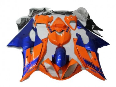 2008-2016 Orange Blue Yamaha YZF R6 Fairings