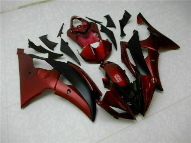 2008-2016 Red Black Yamaha YZF R6 Fairing Kits