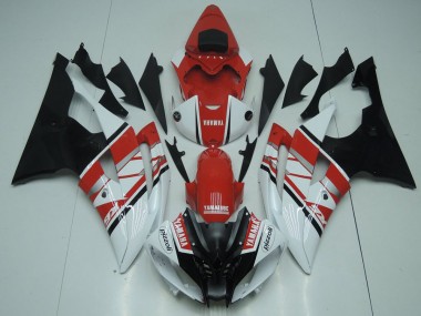 2008-2016 Red White Black Yamaha YZF R6 Fairing Kit & Bodywork