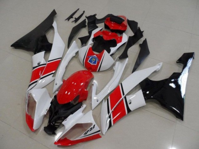 2008-2016 Red White Black Yamaha YZF R6 Fairings & Bodywork 2008-2016 Red White Black Yamaha YZF R6 Fairings & Bodywork