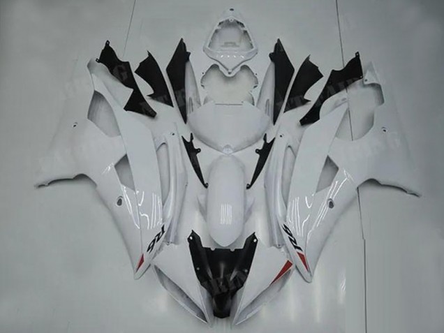 2008-2016 White Yamaha YZF R6 Fairing Kit & Bodywork 2008-2016 White Yamaha YZF R6 Fairing Kit & Bodywork