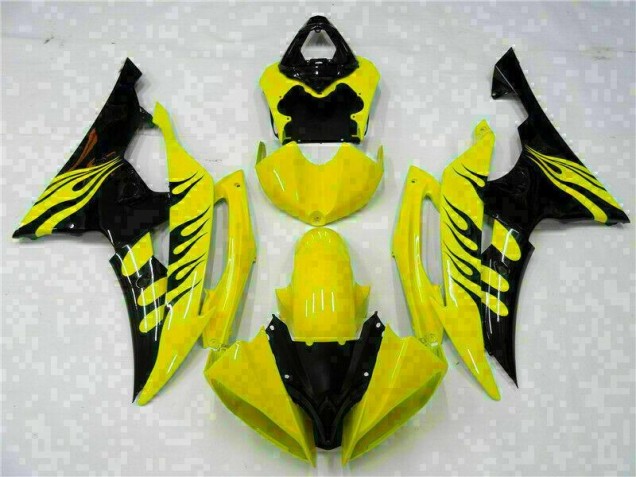 2008-2016 Yellow Yamaha YZF R6 Fairings 2008-2016 Yellow Yamaha YZF R6 Fairings