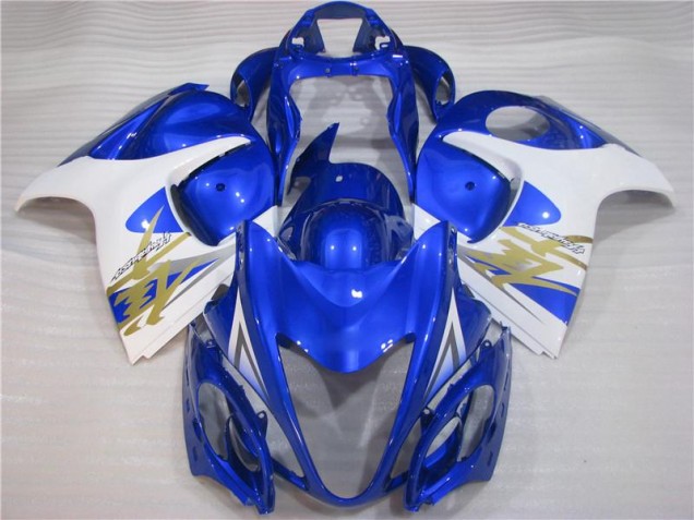 2008-2019 Blue White Suzuki GSXR 1300 Fairings & Bodywork 2008-2019 Blue White Suzuki GSXR 1300 Fairings & Bodywork
