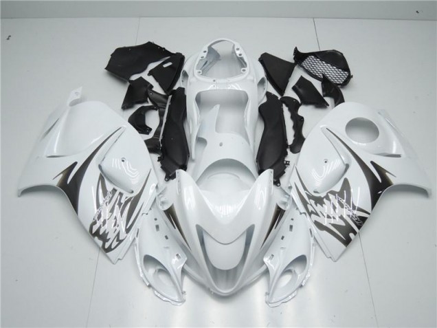 2008-2019 White Suzuki GSXR 1300 Fairings 2008-2019 White Suzuki GSXR 1300 Fairings