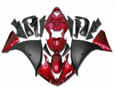 2009-2011 Red Black Yamaha YZF R1 Fairings
