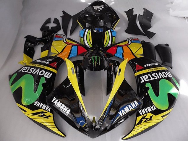 2009-2011 Rossi Moviestar Yamaha YZF R1 Fairings 2009-2011 Rossi Moviestar Yamaha YZF R1 Fairings