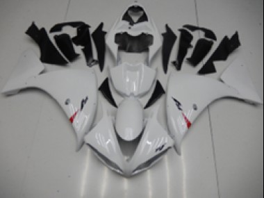 2009-2011 White Yamaha YZF R1 Fairings