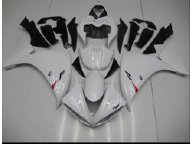 2009-2011 White Yamaha YZF R1 Fairings 2009-2011 White Yamaha YZF R1 Fairings