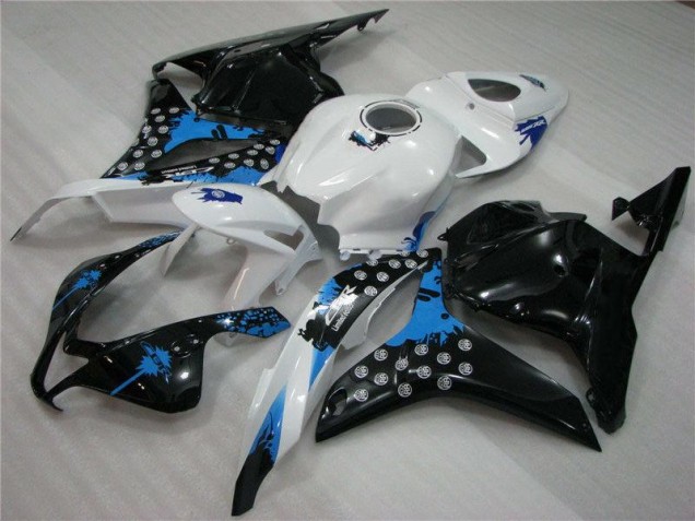 2009-2012 Black White Blue Honda CBR600RR Fairings 2009-2012 Black White Blue Honda CBR600RR Fairings