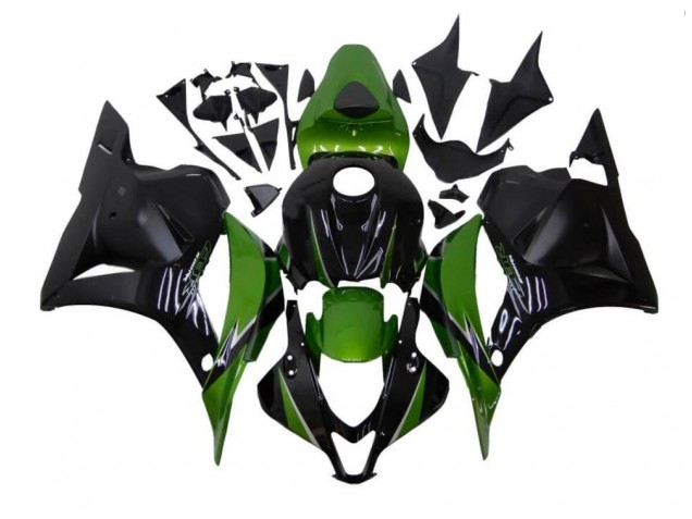 2009-2012 Green Black Honda CBR600RR Fairings 2009-2012 Green Black Honda CBR600RR Fairings