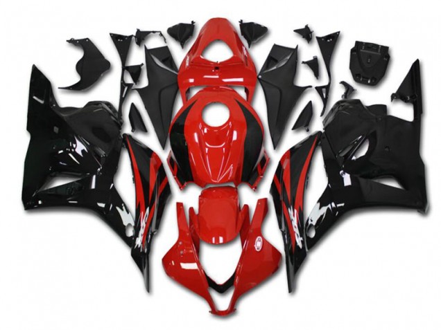 2009-2012 Red Black Honda CBR600RR Fairings 2009-2012 Red Black Honda CBR600RR Fairings