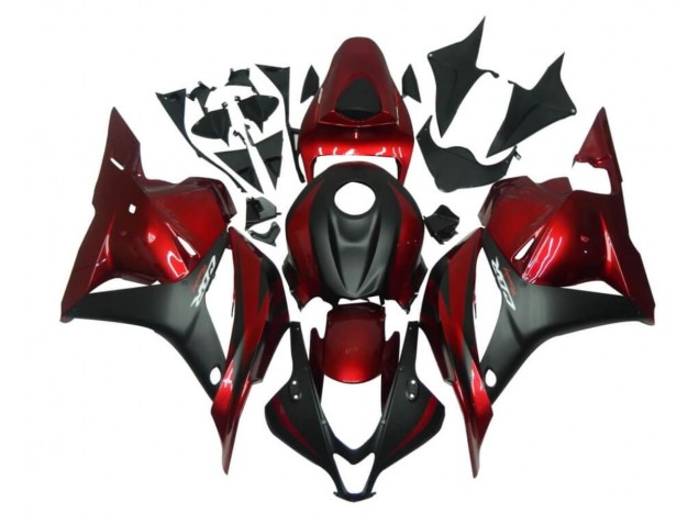 2009-2012 Red Black Honda CBR600RR Plastics Fairings 2009-2012 Red Black Honda CBR600RR Plastics Fairings