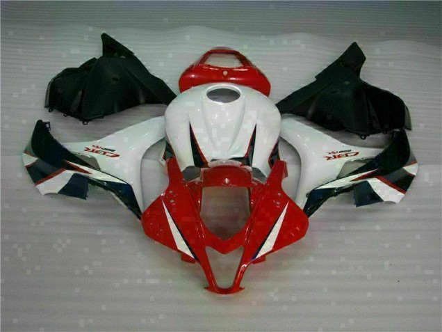 2009-2012 Red White Honda CBR600RR Fairings 2009-2012 Red White Honda CBR600RR Fairings