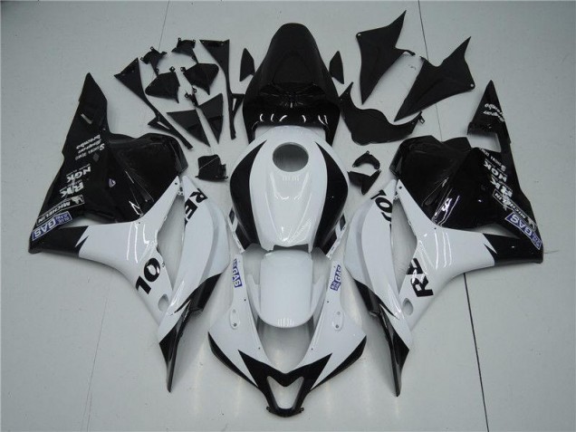 2009-2012 White Black Honda CBR600RR Fairings 2009-2012 White Black Honda CBR600RR Fairings
