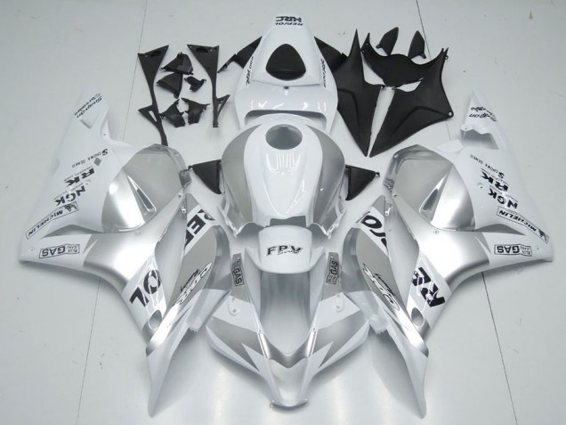 2009-2012 White Silver Repsol Honda CBR600RR Fairings 2009-2012 White Silver Repsol Honda CBR600RR Fairings
