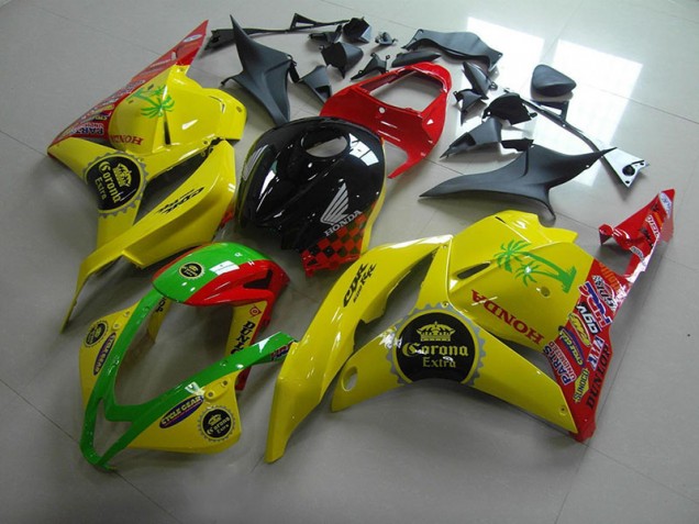 2009-2012 Yellow Corona Extra Honda CBR600RR Fairings