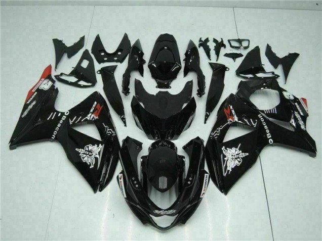 2009-2016 Black Suzuki GSXR1000 Fairings & Bodywork 2009-2016 Black Suzuki GSXR1000 Fairings & Bodywork