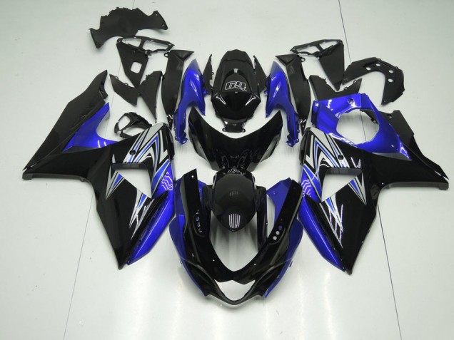 2009-2016 Blue and Black Suzuki GSXR 1000 Fairings 2009-2016 Blue and Black Suzuki GSXR 1000 Fairings
