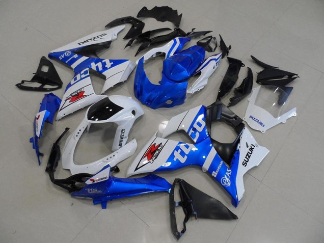 2009-2016 Blue Tyco Suzuki GSXR 1000 Fairings 2009-2016 Blue Tyco Suzuki GSXR 1000 Fairings