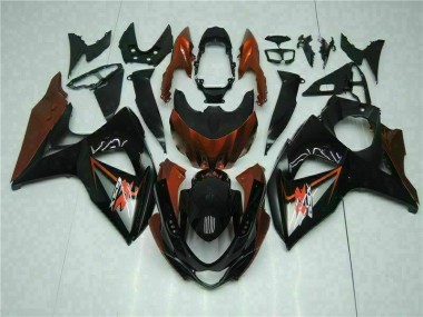 2009-2016 Brown Black Suzuki GSXR1000 Fairings